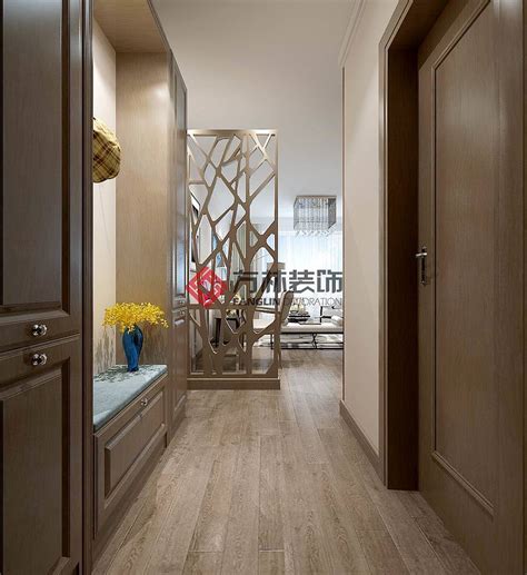 125平米现代简约式装修风格三室一厅效果图-中国木业网