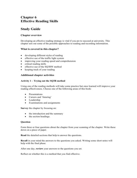 Reading Study Guide 的图像结果