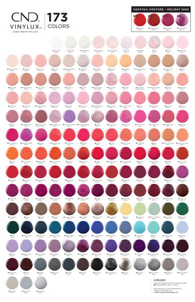 Image result for CND Color Chart