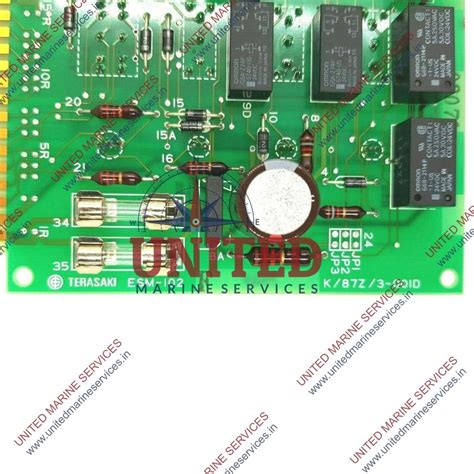 TERASAKI ESM-102F K/87Z/3-001D STARTER MODULE K87Z3001D PCB CARD ...