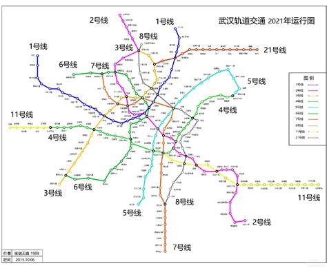 （转）2021年武汉地铁规划图 - 光谷社区