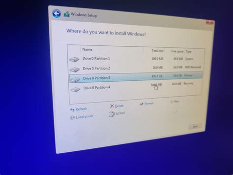 Image result for Windows Install Create Partition