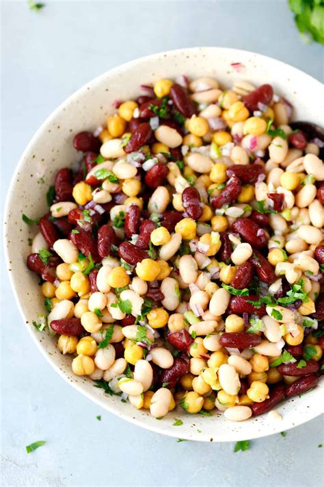Easy Three Bean Salad Recipe - Cooking LSL