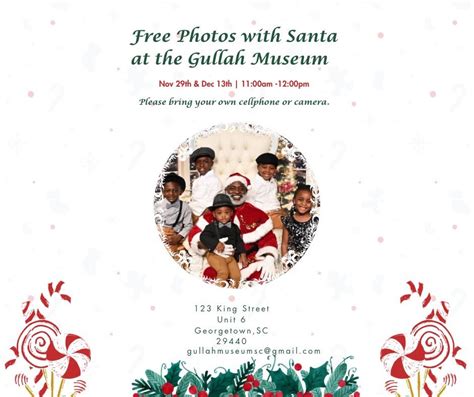 Santa Claus is coming to the Gullah Museum!, 123-6 King St, Georgetown ...