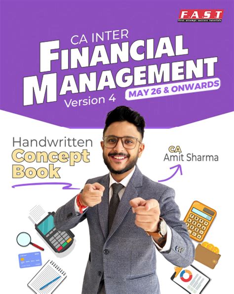 CA Inter Financial Management Handwritten Concept Book by CA Amit Shar ...