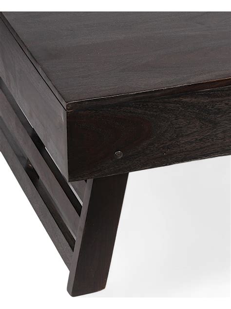 Buy Ikiriya Bradford Sheesham Wood Coffee Table with Foldable Legs in ...