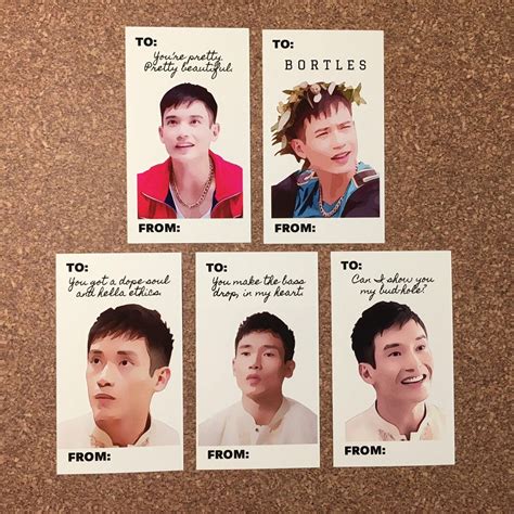 The Good Place Jason Mendoza Themed Valentine's Day Card Set of 10 ...