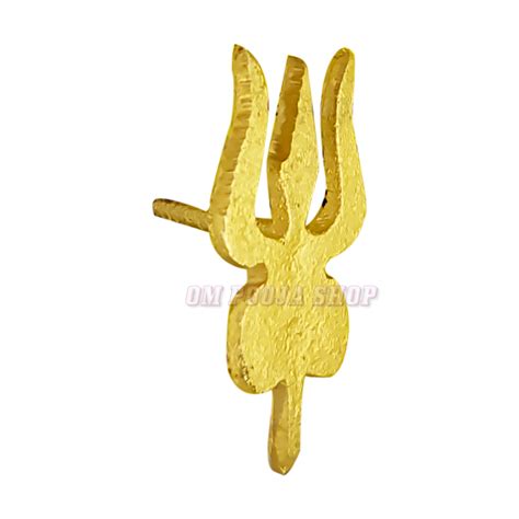 Trishul Shape Tilak Maker in Brass Buy online at best price
