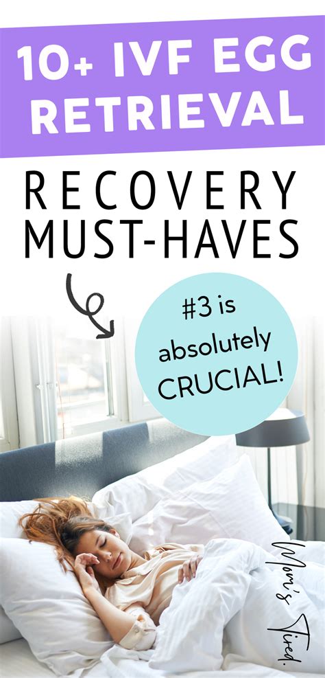 IVF Egg Retrieval Recovery Essentials – Mom's Tired