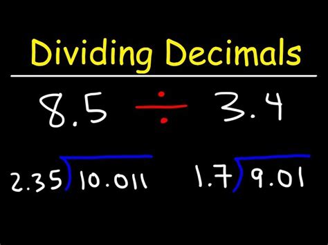 Image result for Basic Division Decimals