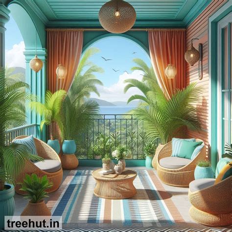 Tropical Balcony Design Ideas