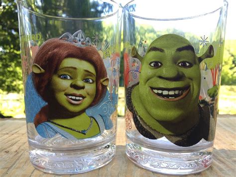 Set of 2 Mcdonalds Shrek The Third Drinking Glasses | #1974802873