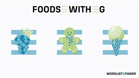 60+ Foods That Start With G | WordList Finder