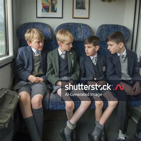 4 English Prep School Boys Aged AI-generated image 2564876141 ...