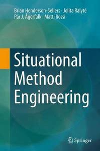 Situational Method Engineering: Buy Situational Method Engineering by ...