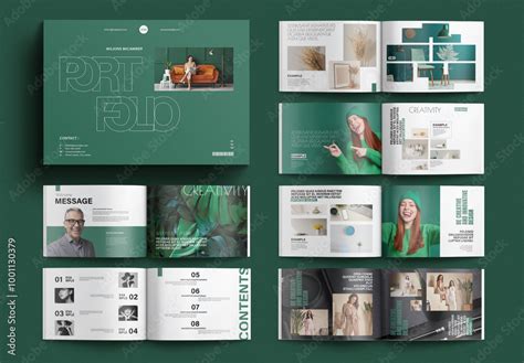 Portfolio Templates Layout Stock Template | Adobe Stock