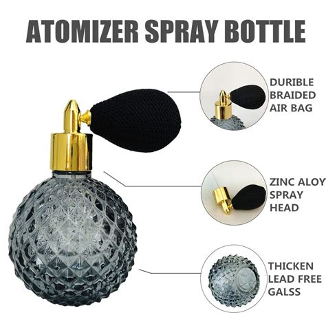 Buy Perfume Bottles Empty Vintage Atomizer Spray Bottle 3.4OZ / 100ml ...