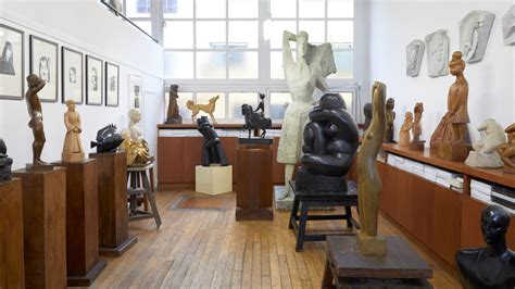 Dans la maison-atelier de Chana Orloff signée Auguste Perret | AD Magazine