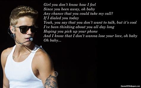 Justin Bieber Song Lyrics Quotes. QuotesGram