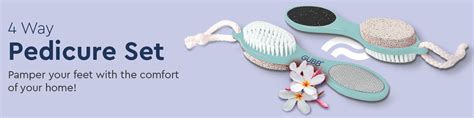 Buy Gubb 4 Way Foot Filer - Pedicure Set For Dead Skin Callus, For ...