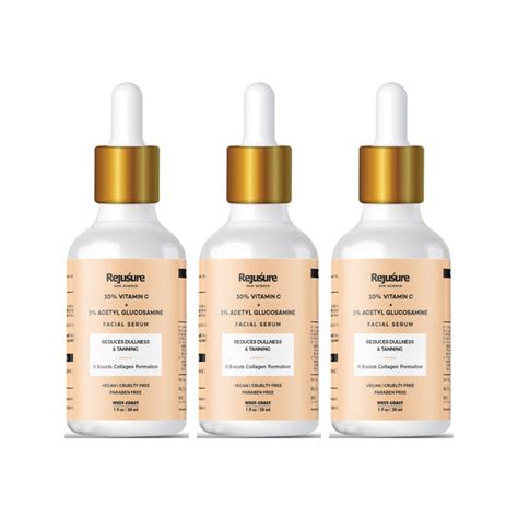 Buy Rejusure 10% Vitamin C Facial Serum - Pack of 3 | 30ml
