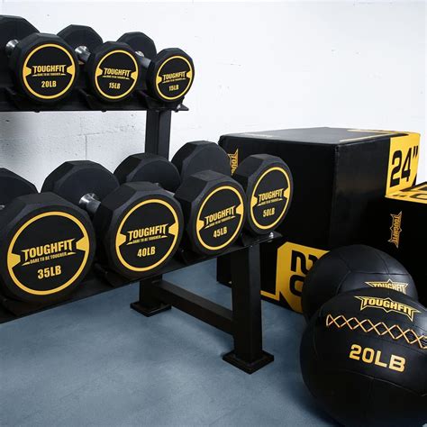 Buy ToughFit Dumbbell Sets - 5-50lbs dumbbells set of 2, 120 - 520LBS ...
