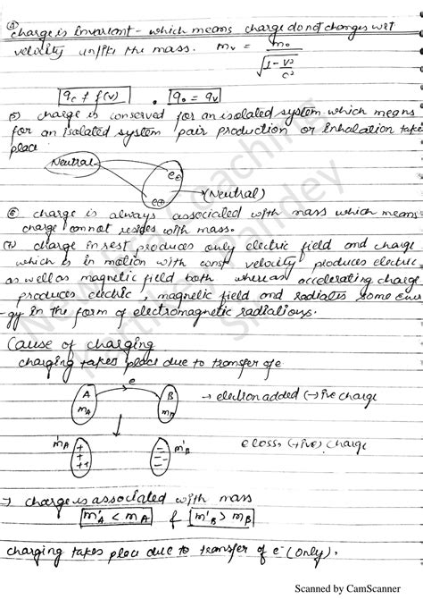 Image result for Physics Class 12 Chapter 1 Notes