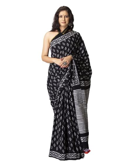 Buy NIKHILAM Elegant Cotton Mulmul Sarees for Women - Pure Handloom ...