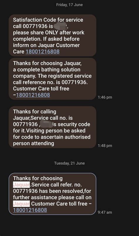 Jaquar Complaints & Reviews