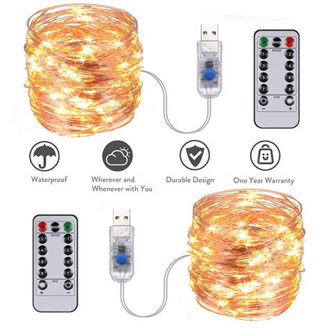 Image result for LED String Lights Remote Control