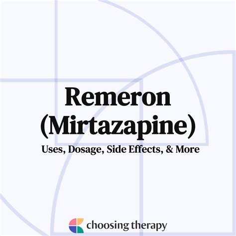 Mirtazapine (Remeron): What You Need to Know
