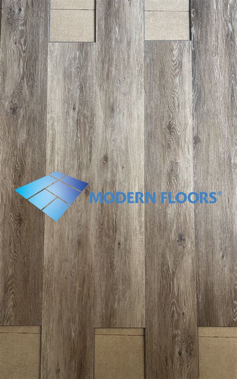 Greige Wooden Brown SPC Super Core Click Lock Tiles