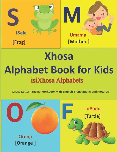 Buy Xhosa Alphabet Book for Kids: Xhosa Letter Tracing Workbook with ...