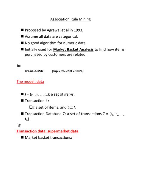 Association Rule Mining - Assume all data are categorical. No good ...