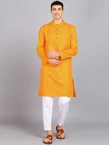 HERE&NOW Men Kurta Pant Set - Buy HERE&NOW Men Kurta Pant Set Online at ...