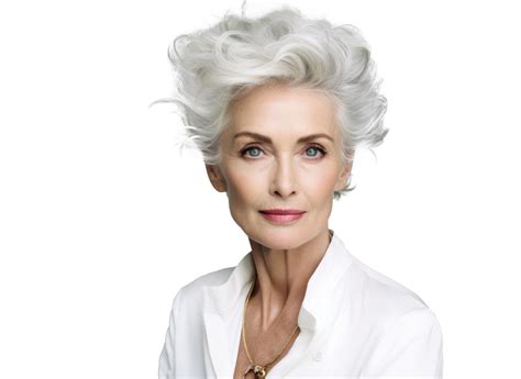 AI generated Elegant Attractive Older Woman Portrait 36460784 PNG