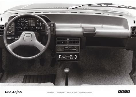 Fiat Uno 45/55 dashboard (1983) | Fiat uno, Fiat, Car interior