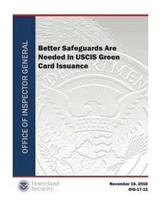 Better Safeguards Are Needed in USCIS Green Card Issuance: Buy Better ...