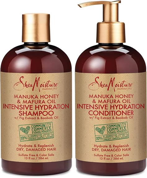 Amazon.com : SheaMoisture Moisture Retention Shampoo for Dry, Damaged ...