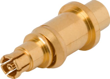 SMPM Female Snap-In Connector for .085 Cable 3221-40010 | SV Microwave