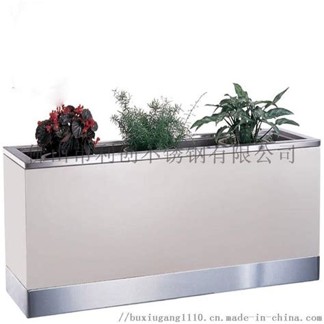 广州番禺金属花器电镀镜面黑色长方形不锈钢花盆花箱花钵制作厂家-阿里巴巴