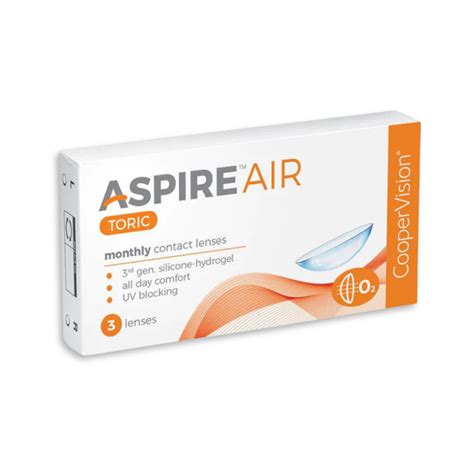 Cooper Vision Aspire Air Toric (3 Lens/box) By First Lens