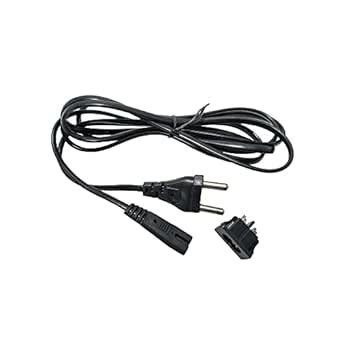 Ovicart AC 220V 2 Pin Power Cable Plug 2 Core Mains Cord Lead with ...