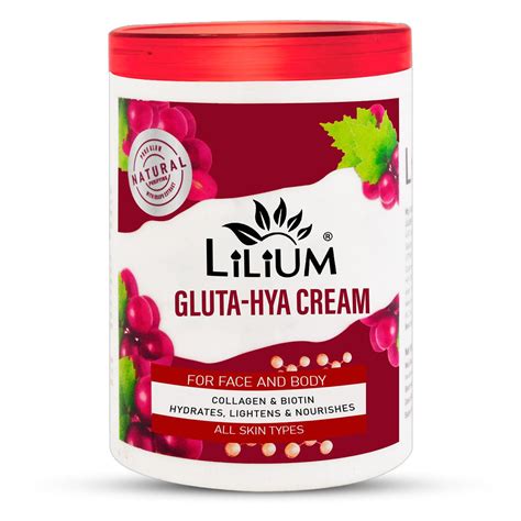 Lilium Revitalizing Massage Cream Gluta-Hya 500mlGluta Hya MassageCrea ...