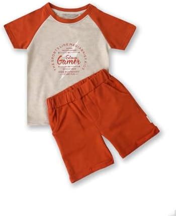 Buy pamkids Cremebrick Bliss Combo - Trendy Boys' Top and Bottom ...