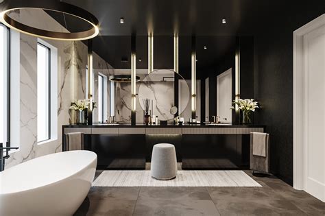 15 Stunning Black Bathroom Decors: Transform Your Space with ...