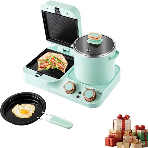 Amazon.com: Baker's Friend Breakfast Sandwich Maker, Nonstick Electric ...