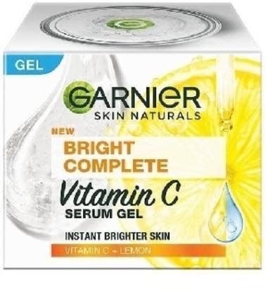 GARNIER Brightening Moisturiser Serum Gel and Lemon, skin Bright ...