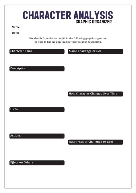 16 High School Graphic Organizer Worksheets - Free PDF at worksheeto.com