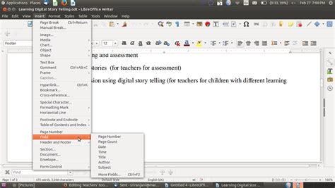 Learn LibreOffice Writer - Open Educational Resources